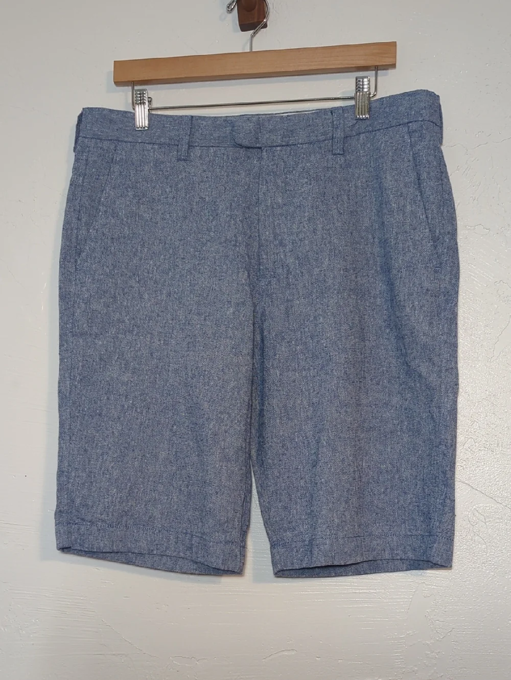 JCrew Mens Linen Cotton Shorts Coastal Beach Vacation Preppy Euro Summer Resort